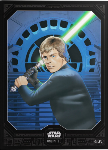Gamegenic: Star Wars Unlimited - Ashes of the Empire - Premium Art Sleeves - Jedi Luke Skywalker